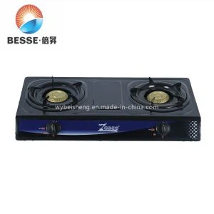 Blue Fire dobbeltbrændere gas komfur tabel gas komfur